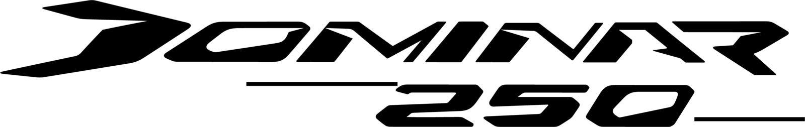 Logo DOMINAR 250