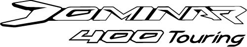 Logo DOMINAR 400 Touring - Accesori