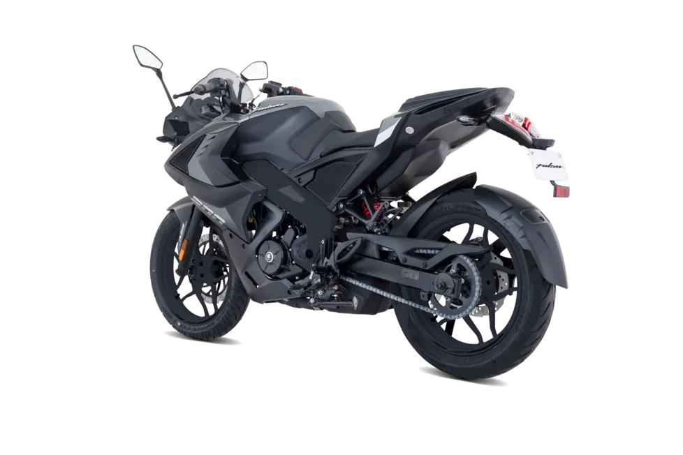 Vista trasera lateral izquierda.