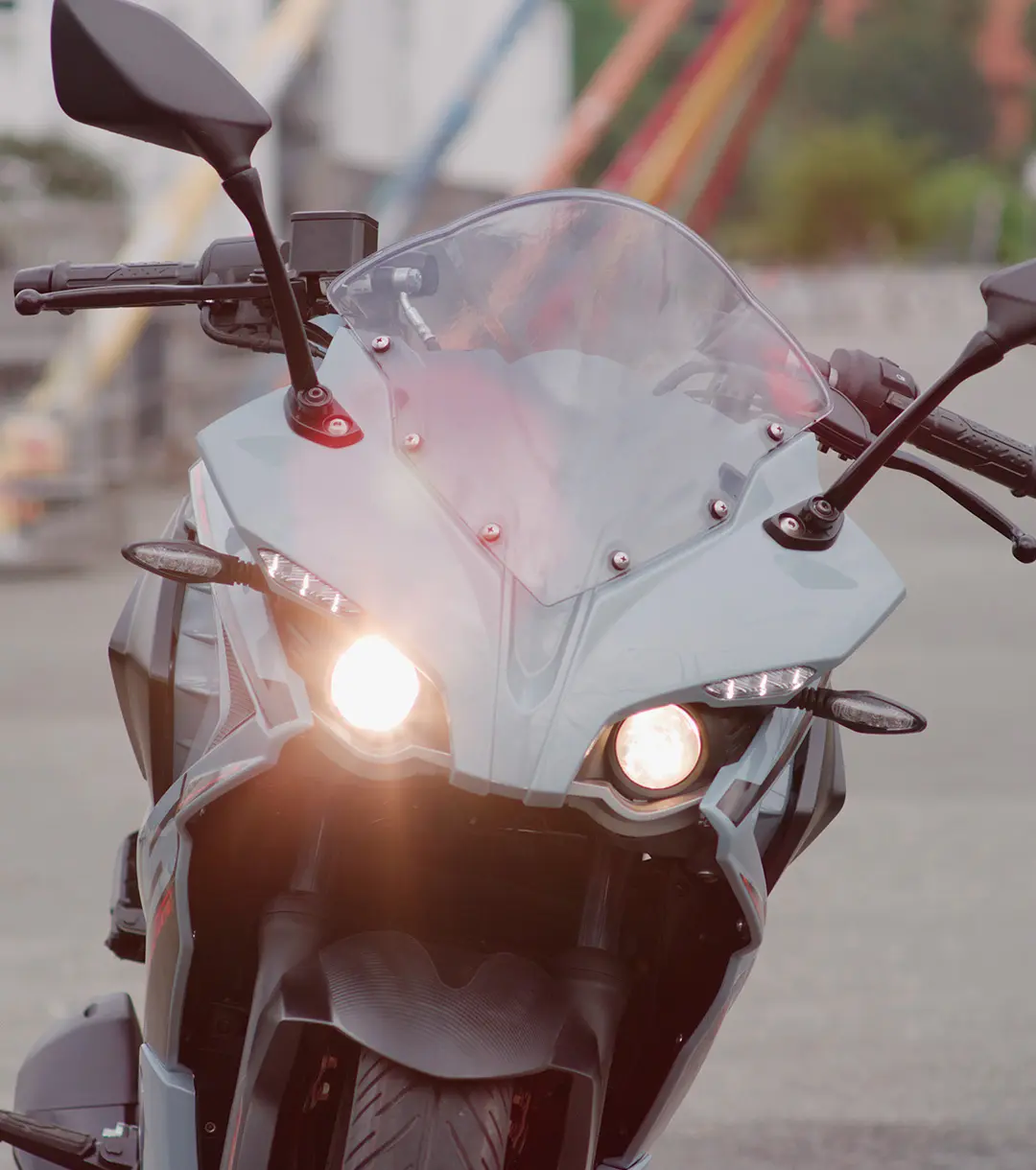 Farola de proyección doble LED